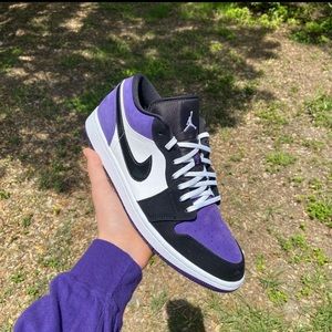 Air Jordan 1 Low "Court Purple"